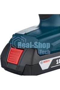 Дрель-шуруповерт аккумуляторная Bosch GSR 180 LI, 18В, 2 АКБ, Кейс