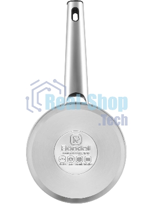 Ковш Rondell Modern RDS-1745, 0.9 л, с крышкой, сталь