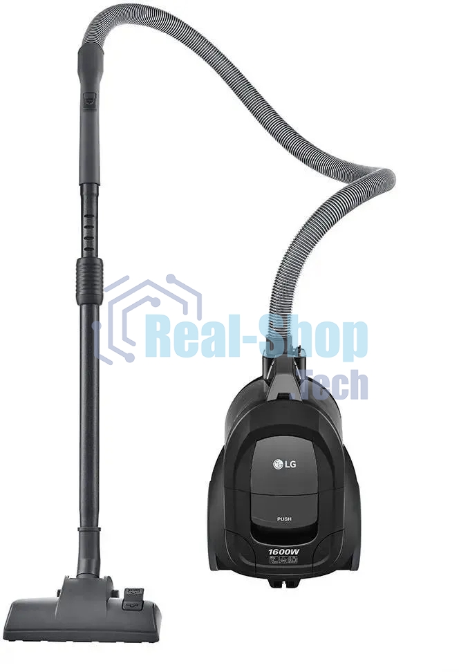 Пылесос LG VC5316NNTS серебристый/черный, 330/1600 Вт, уборка сухая, пылесборник контейнер 1.3 л