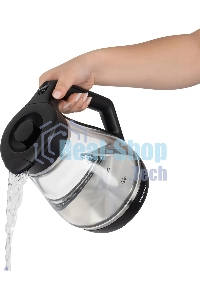 Чайник электрический Starwind SKS2035 1.7 л, 2200 Вт, черный