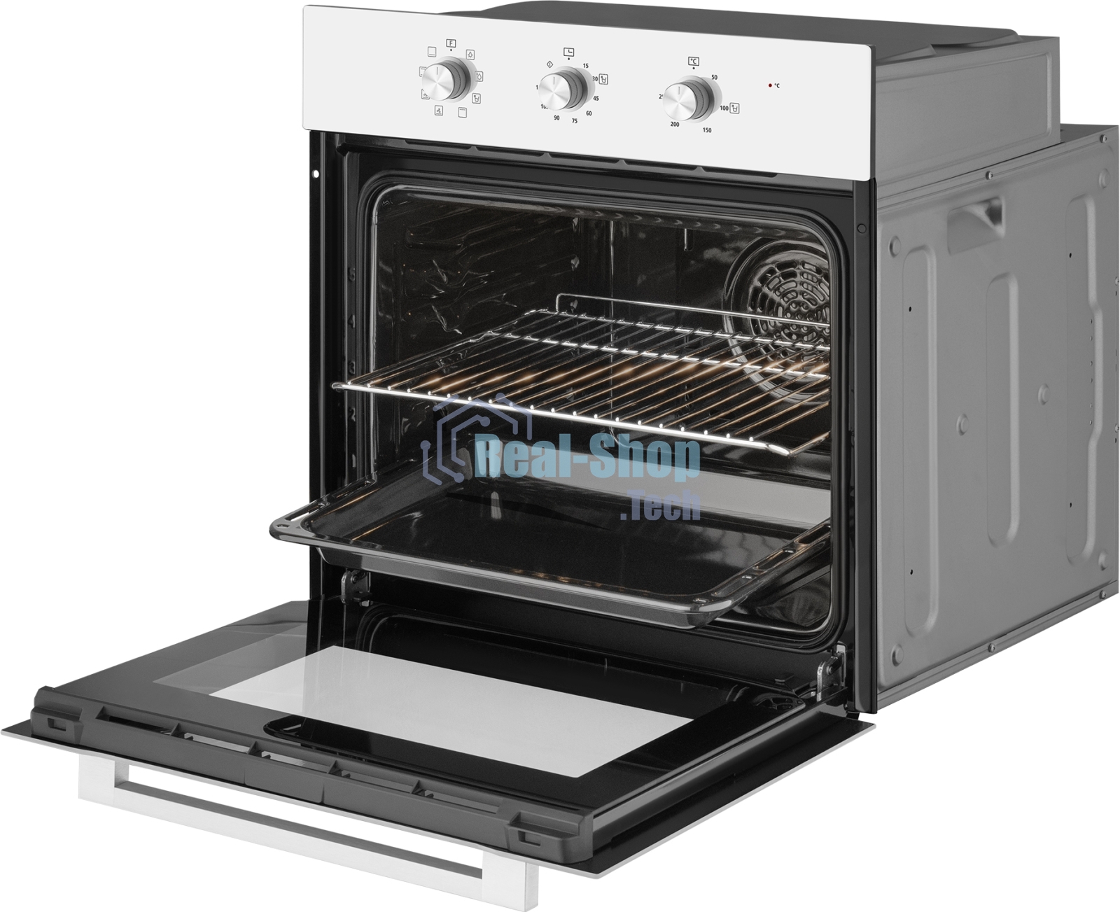 Духовой шкаф электрический Weissgauff EOM 208 PDW Steam Clean белый