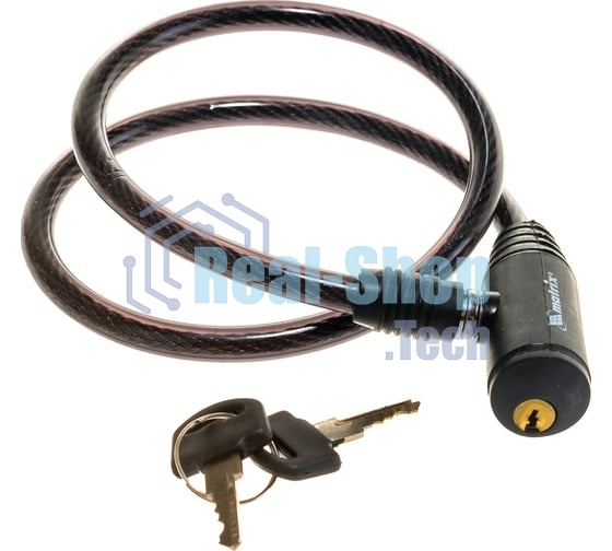 Замок тросовый универсальный Matrix 8 х 650 мм