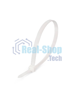 Нейлоновые стяжки Fortisflex КСС 8х500 белый 100 штук