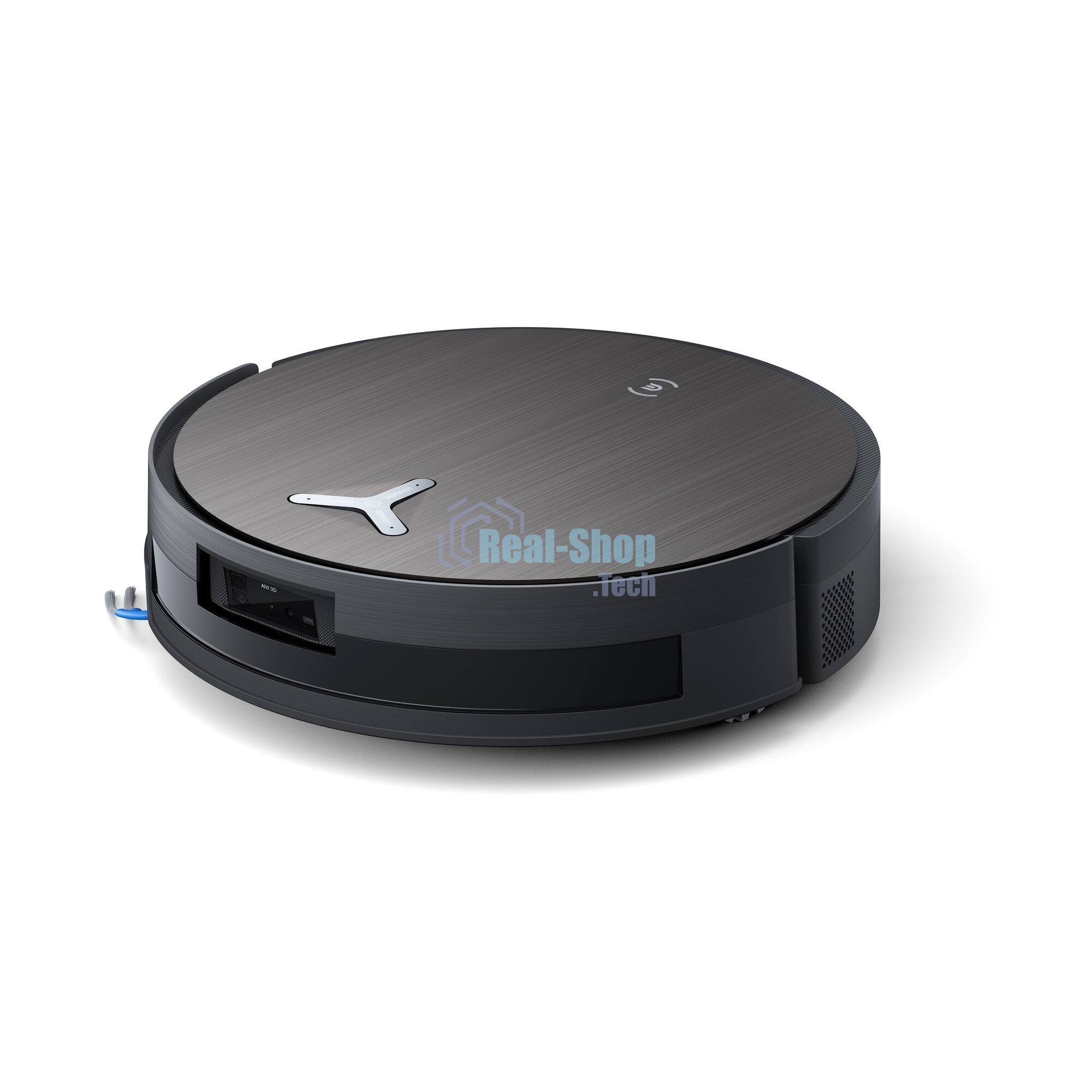 Робот-пылесос Ecovacs Deebot X11 OmniCyclone черный/коричневый, 6400 мА*ч Li-Ion, уборка сухая/влажная, пылесборник контейнер 0.22 л