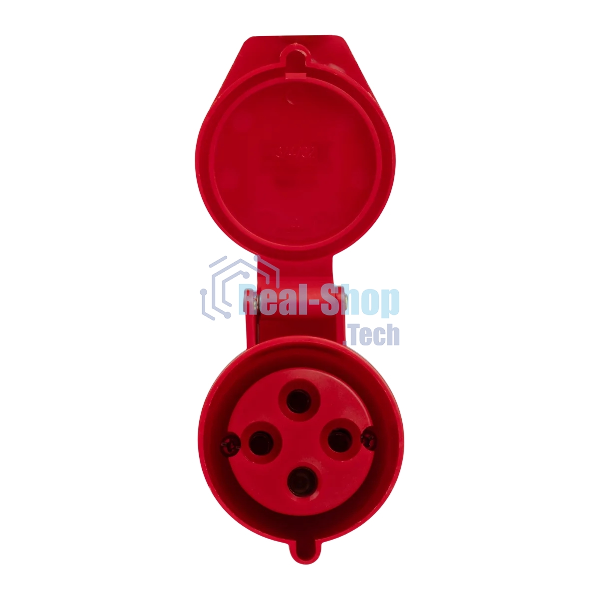 Розетка переносная PPC 224 3Р+РЕ 32А 380В IP44 Jazzway