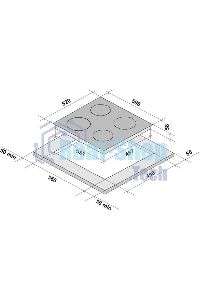 Индукционная варочная панель Krona REMO 60 BL