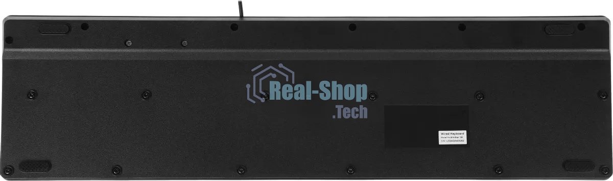 Клавиатура проводная Genius SlimStar 126, USB, черный