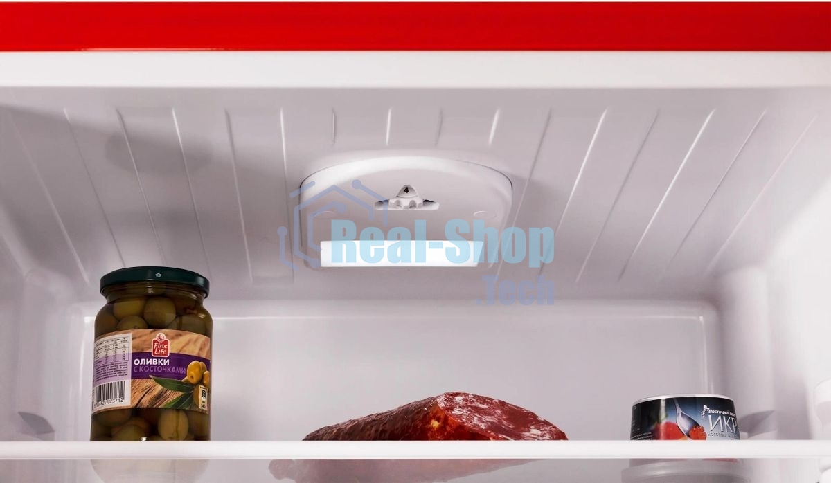 Холодильник Nordfrost NRB 162NF R красный двухкамерный 205/105 л морозилка снизу