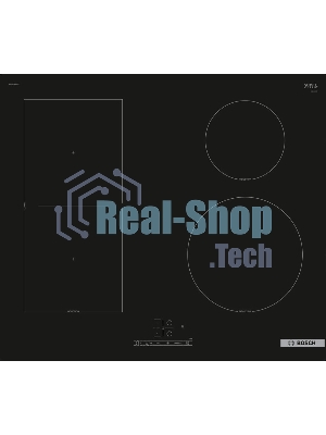 Индукционная варочная панель Bosch PVS61RBB5E черный