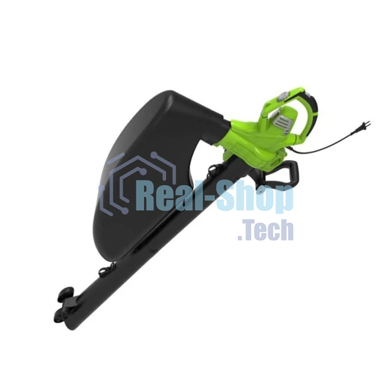 Воздуходувка-пылесос садовый электрический Greenworks BL3000, 220 В, 3000 Вт 2406507