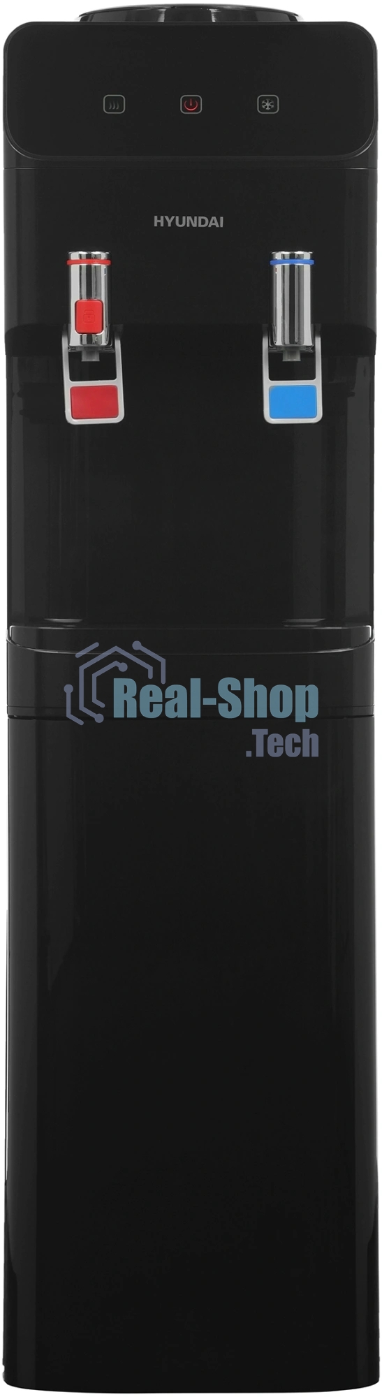 Кулер Hyundai H-WD4240E напольный электронный черный