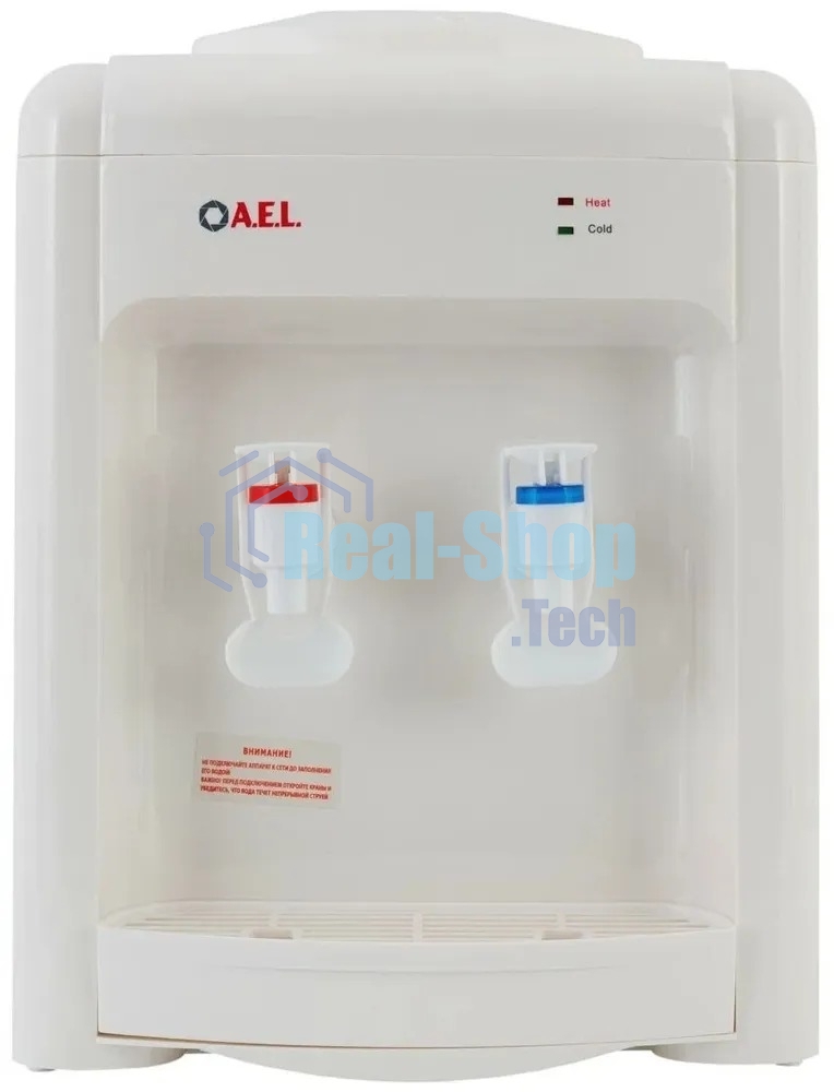 Кулер AEL TD-AEL-340 v.2 настольный электронный белый