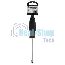 Отвертка Denzel SL4х100 мм, S2, 3к рукоятка