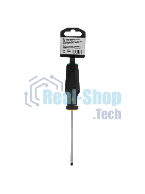 Отвертка Denzel SL4х100 мм, S2, 3к рукоятка