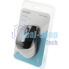 Мышь беспроводная A4Tech Fstyler FG35 серый/черный, 2000 dpi, радиоканал, USB, кнопки - 6