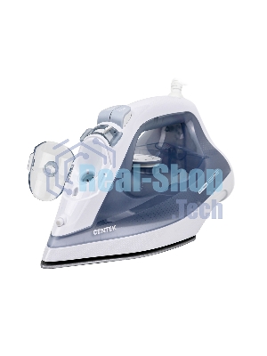 Утюг Centek CT-2308 белый, 2800 Вт, 50 г/мин, 190 г/мин, 300 мл