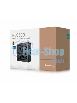 Блок питания Deepcool/GamerStorm PL650D, 650Вт, 80 PLUS Bronze, 120мм, черный
