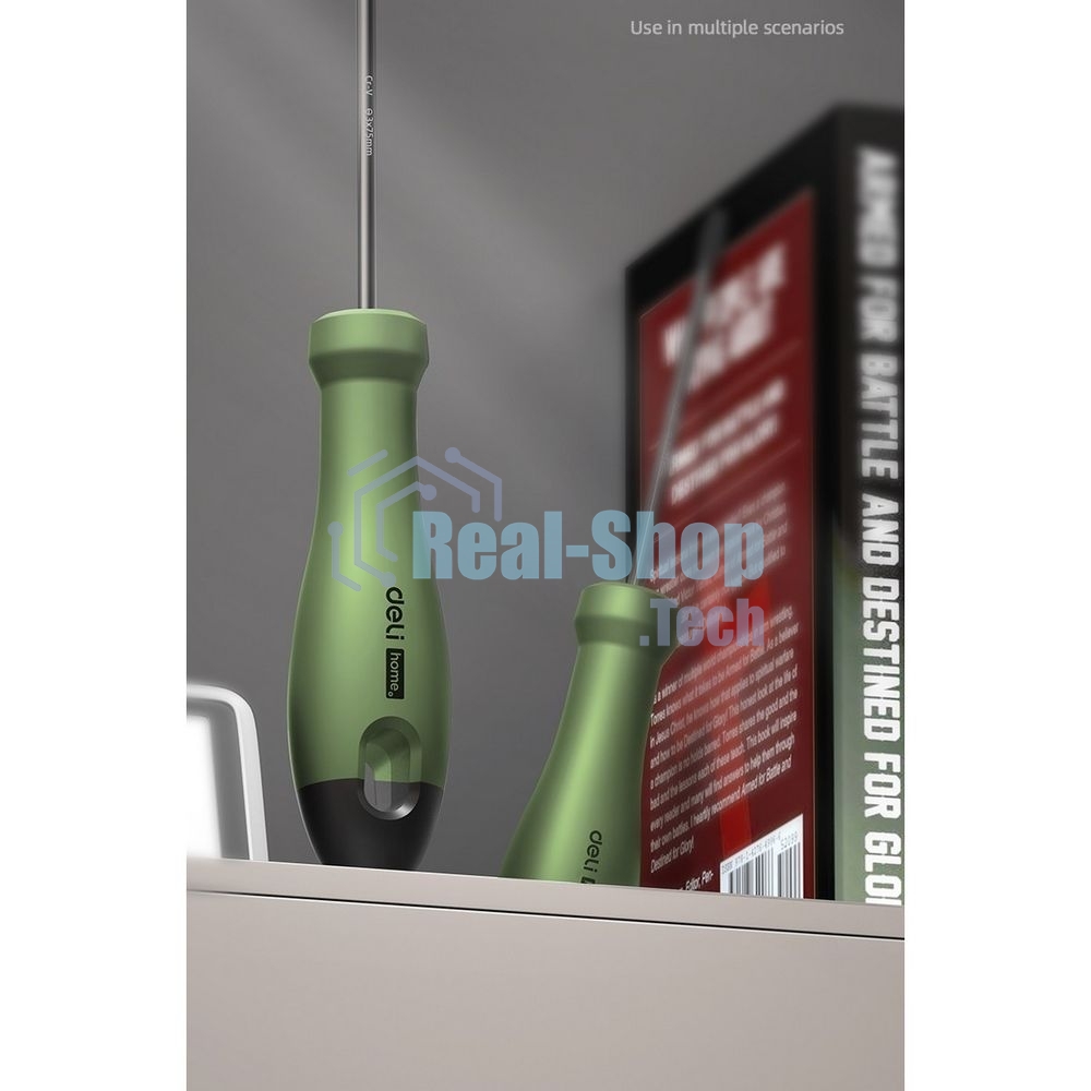 Отвертка шлицевая Home Series Green