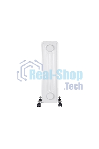 Обогреватель масляный EUROLUX ОМ-EU-9НВ (9 секций) белый, 2400 Вт, 30 м2, термостат 67/3/17