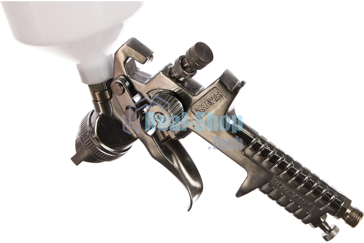 Краскопульт пневматический STAYER PRO AirPro 06476-1.4 HVLP, сопло: 1.4 мм, макс. 310 л/мин