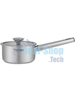 Ковш Rondell Modern RDS-1745, 0.9 л, с крышкой, сталь