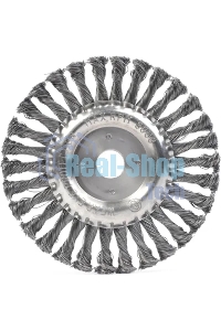 Щетка дисковая Patriot 813010013 d=180мм d(посад.)=22.23мм (угловые шлифмашины) (упак.:1шт)