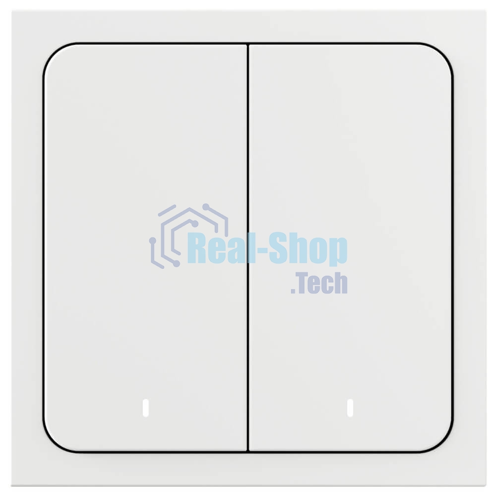 Выключатель умный Яндекс, 2 клавиши, Zigbee