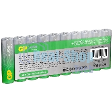 Батарея GP Super Alkaline 15AA21-2CRSWC10 AA (10шт) спайка