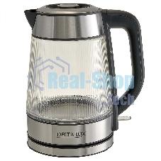 Чайник электрический DELTA LUX DE-1024 2,2кВт, 1,7 л