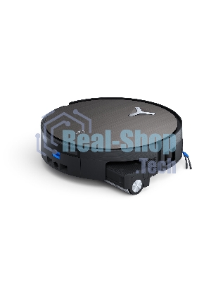 Робот-пылесос Ecovacs Deebot X11 OmniCyclone черный/коричневый, 6400 мА*ч Li-Ion, уборка сухая/влажная, пылесборник контейнер 0.22 л
