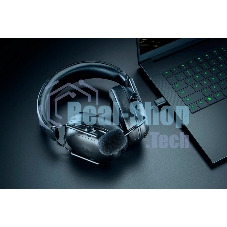Гарнитура Razer BlackShark V3 X HyperSpeed чёрный, беспроводная + проводная, радиоканал, до 70 ч