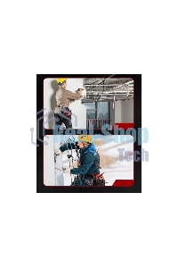 Поясная сумка монтажника Deli DL5865 250 x 250 x 110мм, 7 карманов, ткань Оксфорд 1680D, кожанные боковые карманы