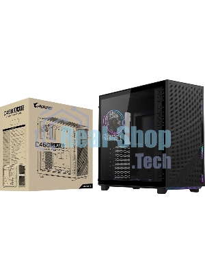 Компьютерный корпус Gigabyte Gb-AC400G черный без БП ATX 2xUSB 3.0 1xUSB3.1 audio bott PSU