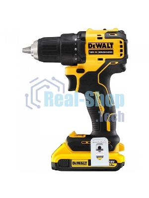 Дрель-шуруповерт DeWalt DCD708D2T-QW, 18В, 2 Ач, 65 Нм, бесщеточный