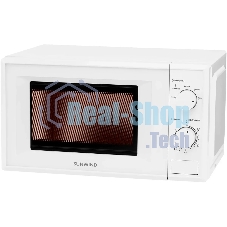Микроволновая печь SunWind SUN-MW051 белый, 20 л, 700 Вт, переключатели - поворотный механизм