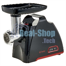 Мясорубка электрическая DELTA DL-6105M черный с красным