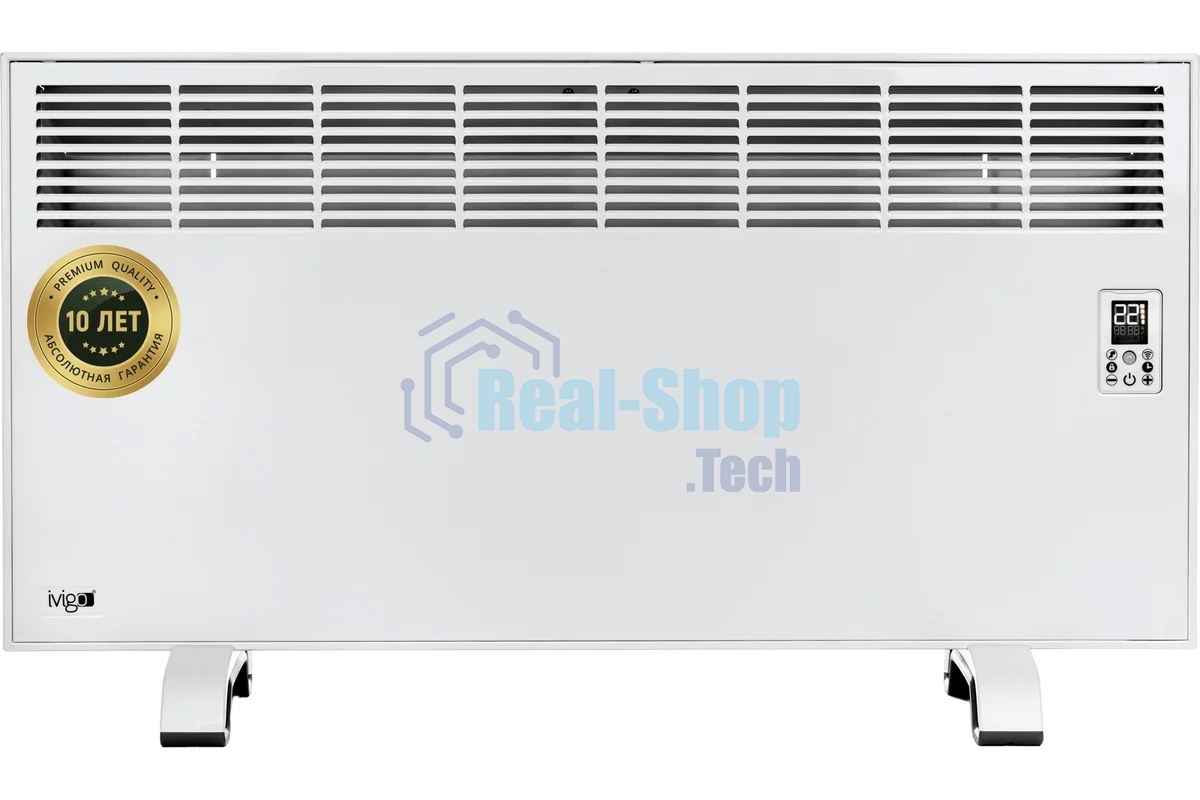 Электрический конвектор iVigo EPK4590P20 2000 Вт белый, WI-FI