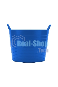 Ведро Сибртех гибкое сверхпрочное, 28 л, синий