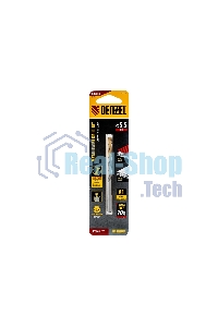 Сверло спиральное по металлу Denzel 5,5 x 93мм, Р6М5, Golden Tip