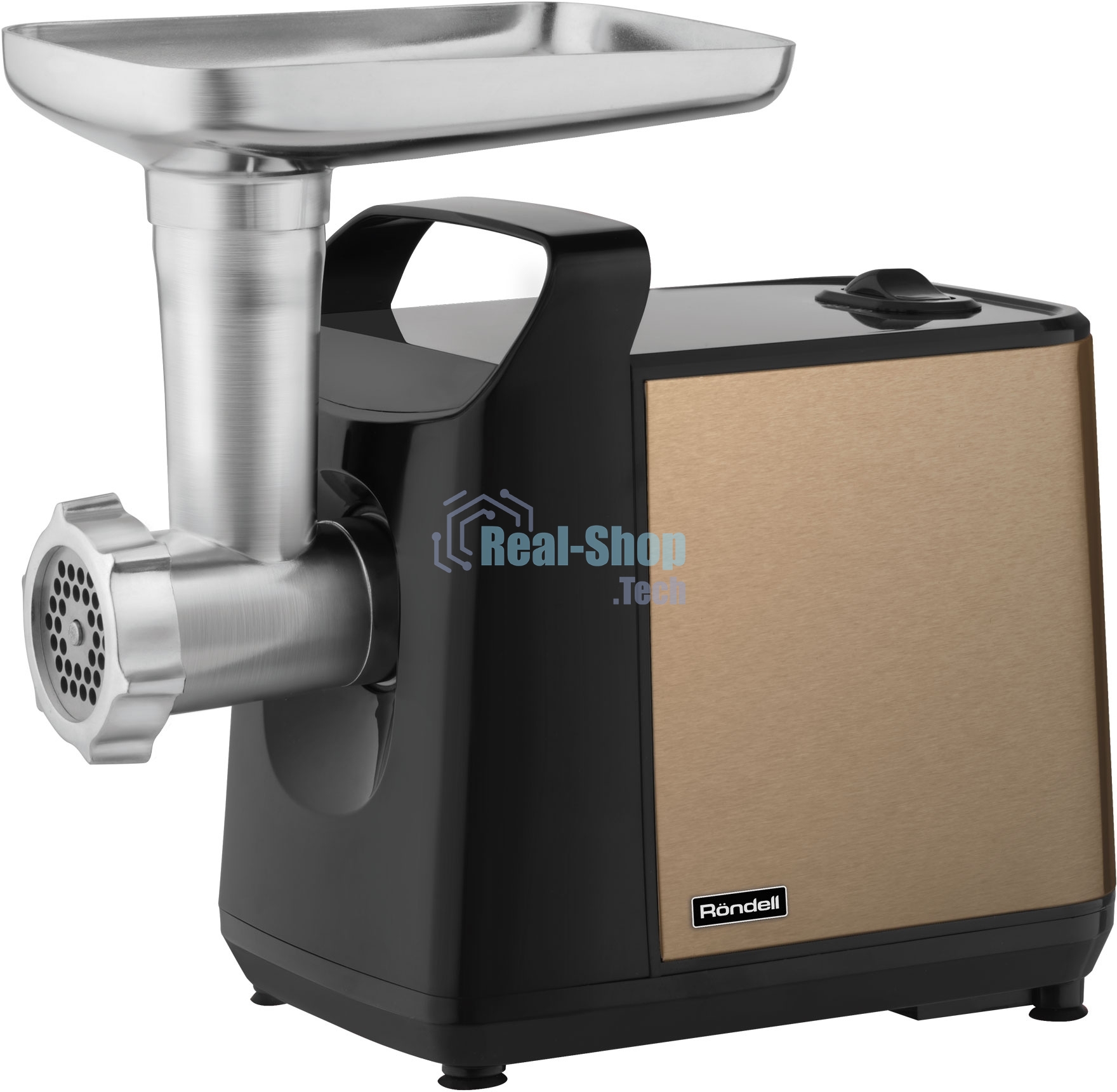 Мясорубка электрическая Rondell RDE-1457 2200Вт коричневый/черный