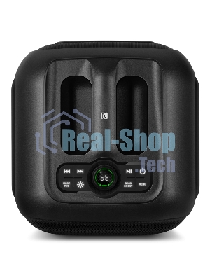 Портативная колонка SVEN PS-880, черный, 1.0, 110 Вт (RMS), Bluetooth, FM, USB, microSD, LED-дисплей, аккумулятор