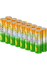 Аккумулятор GP 270AAHCRGY AA NiMH 2700mAh (16шт) спайка