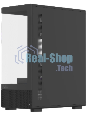 Корпус Formula Crystal Z1CM Plus AR v2 черный без БП mATX 5x120мм 1xUSB3.0 audio bott PSU