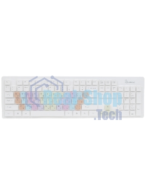 Комплект клавиатура+мышь Smartbuy 218346AG беспроводной, USB, 1500 DPI, белый