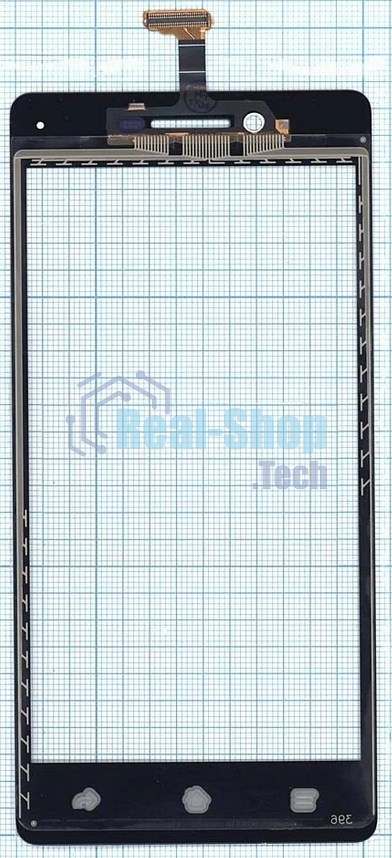 Сенсорное стекло (тачскрин) для OPPO R1, белое