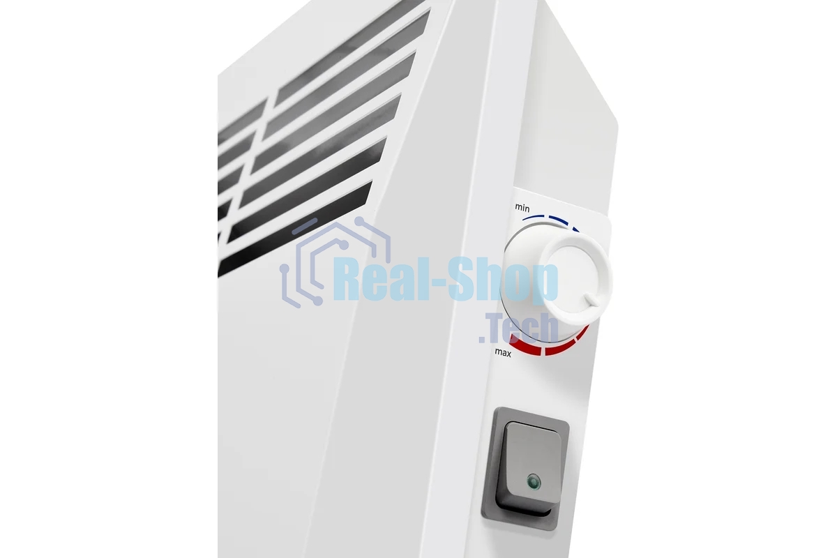 Конвектор Ballu Camino Eco Turbo BEC/EMT-2500 белый, 2500 Вт, 30 м2, термостат