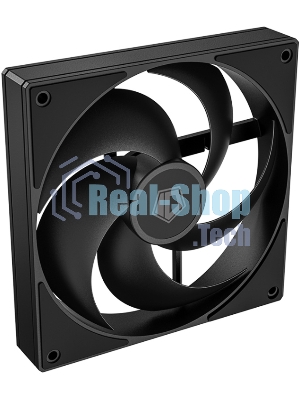 Вентилятор для корпуса ID-Cooling AS-140-K черный, 140 мм, 1800 об/мин, 24.9 дБ, 4 pin