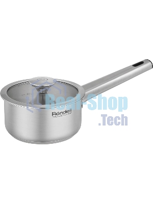 Ковш Rondell Modern RDS-1745, 0.9 л, с крышкой, сталь