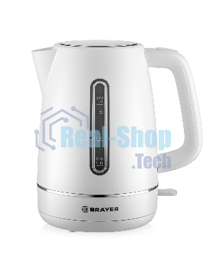 Чайник электрический BRAYER BR6103WH 2200Вт, 1.7л, белый
