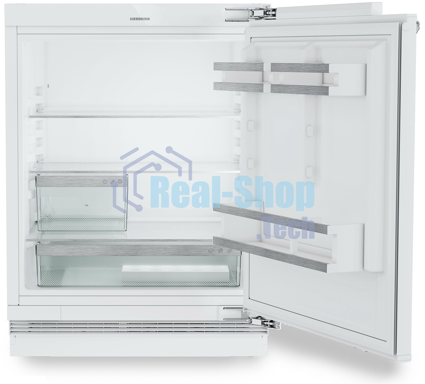 Встраиваемый холодильник Liebherr Pure, высота 82-88 см, door-on-door, без морозильного отделения, сенсорная электроника внутри камеры.